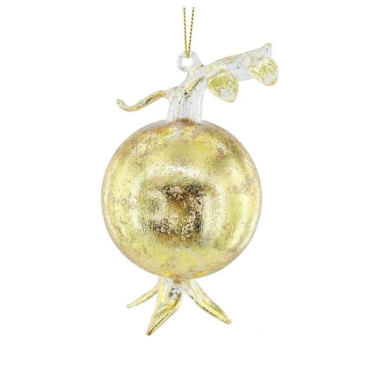 Pomegranate Ornament Christmas Ornament La Vie Bien Pomegranate Ornament