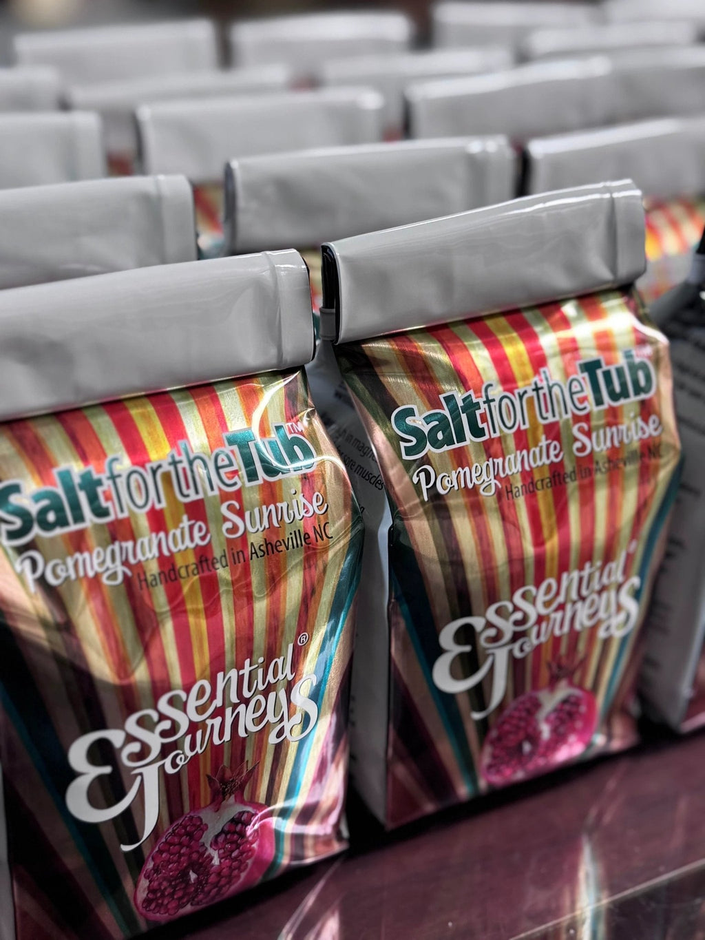 POMEGRANATE SUNRISE ARNICA BATH SALTS by Essential Journeys