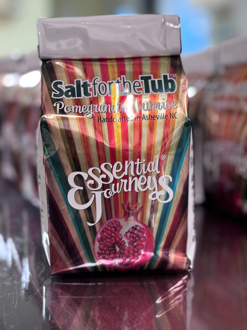 POMEGRANATE SUNRISE ARNICA BATH SALTS by Essential Journeys