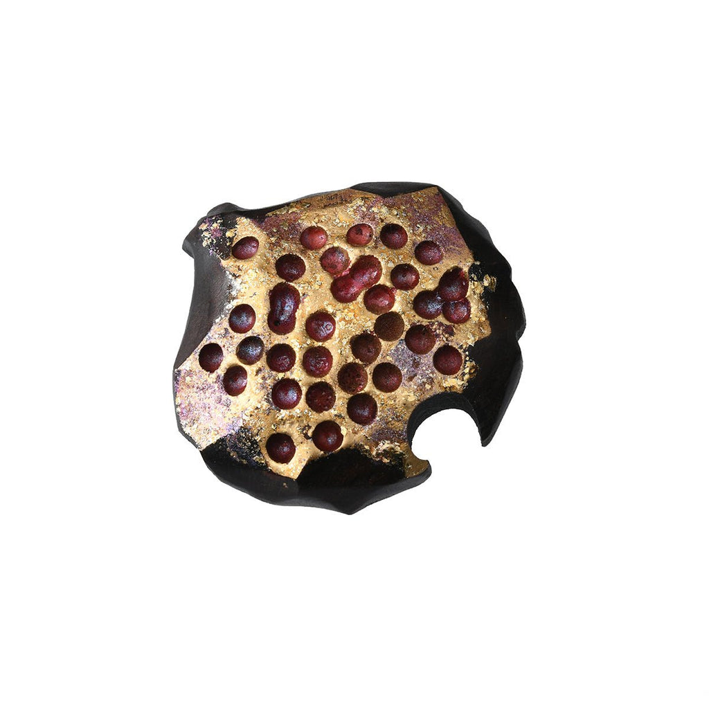 Pomegranate Wooden Ring ring La Vie Bien Pomegranate Wooden Ring