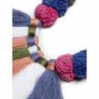 PomPom & Tassels Hmong Necklace - Thailand Jewelry La Vie Bien PomPom & Tassels Hmong Necklace - Thailand