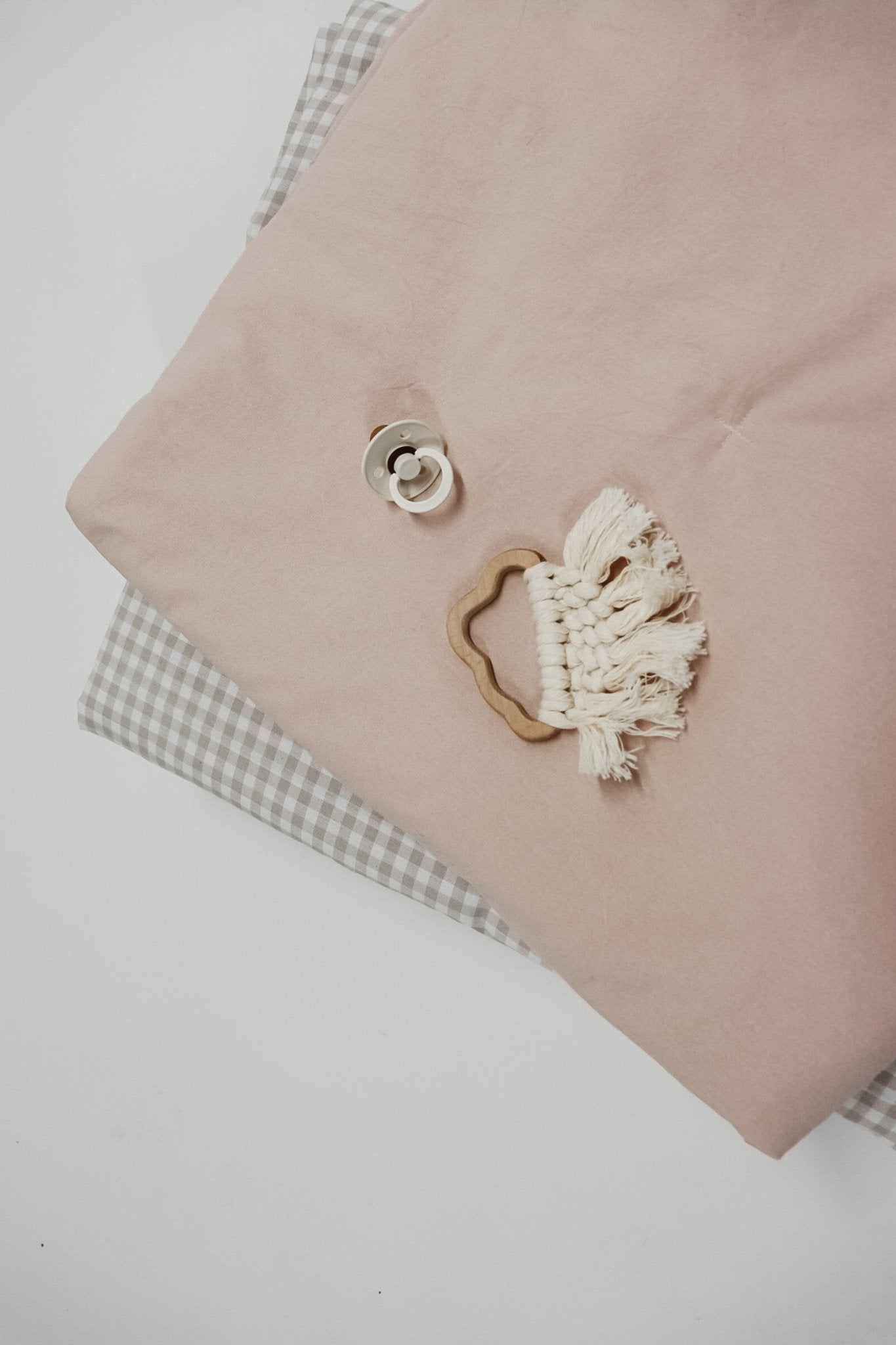 Poppy Crib Quilted Blanket La Vie Bien Poppy Crib Quilted Blanket