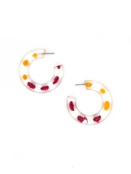 Popsicle Resin Hoops by Fair Anita