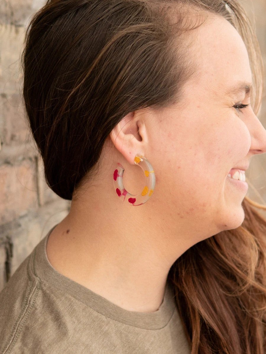 Popsicle Resin Hoops by Fair Anita