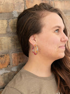 Popsicle Resin Hoops by Fair Anita