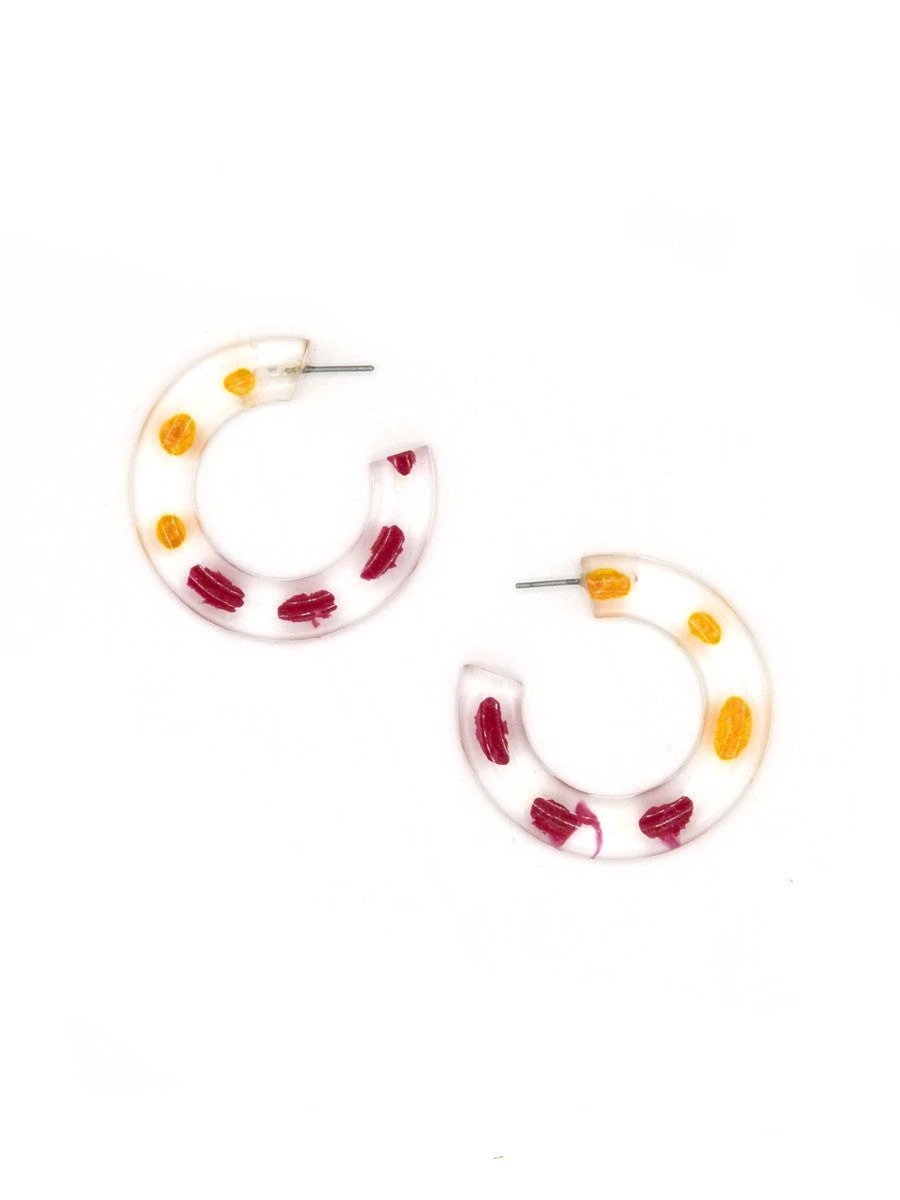 Popsicle Resin Hoops by Fair Anita