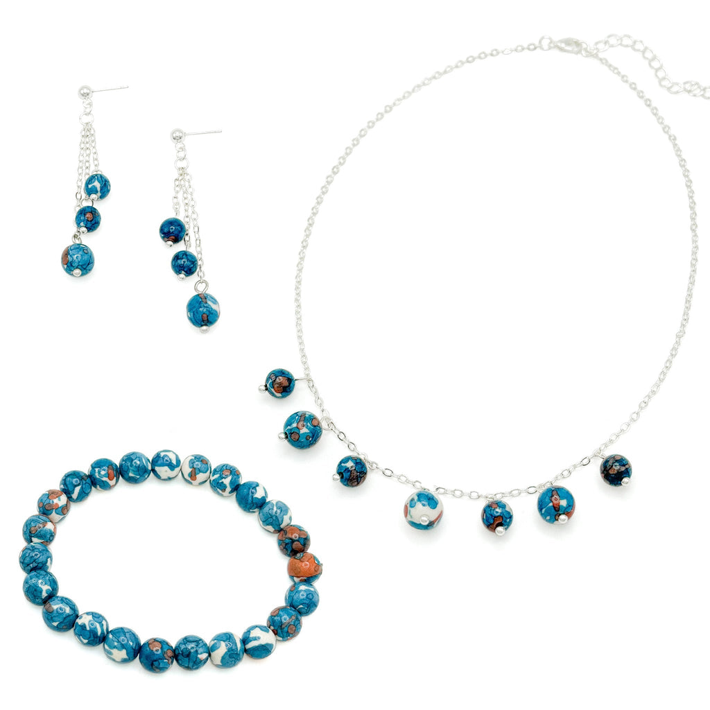 Porcelain earrings