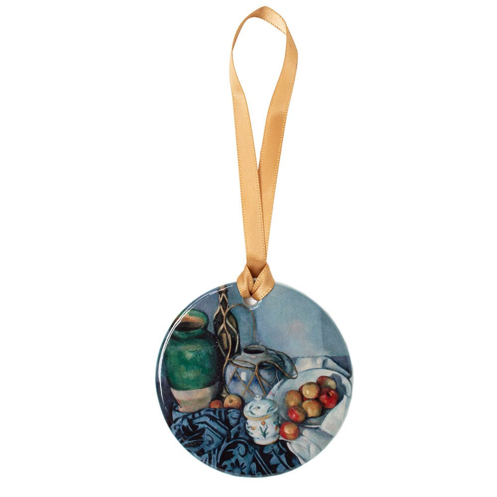 Porcelain Ornament - Paul Cézanne Still Life with Apples GIFTS La Vie Bien Porcelain Ornament - Paul Cézanne Still Life with Apples