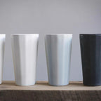 Handmade Porcelain Pint Cup by Ember Collective