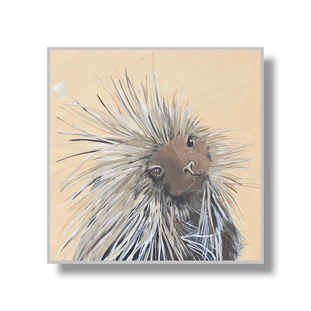 Porcupine Sticker by FLYNhats