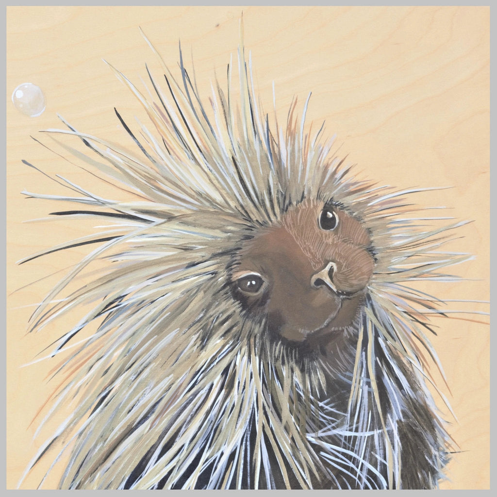 Porcupine Sticker by FLYNhats