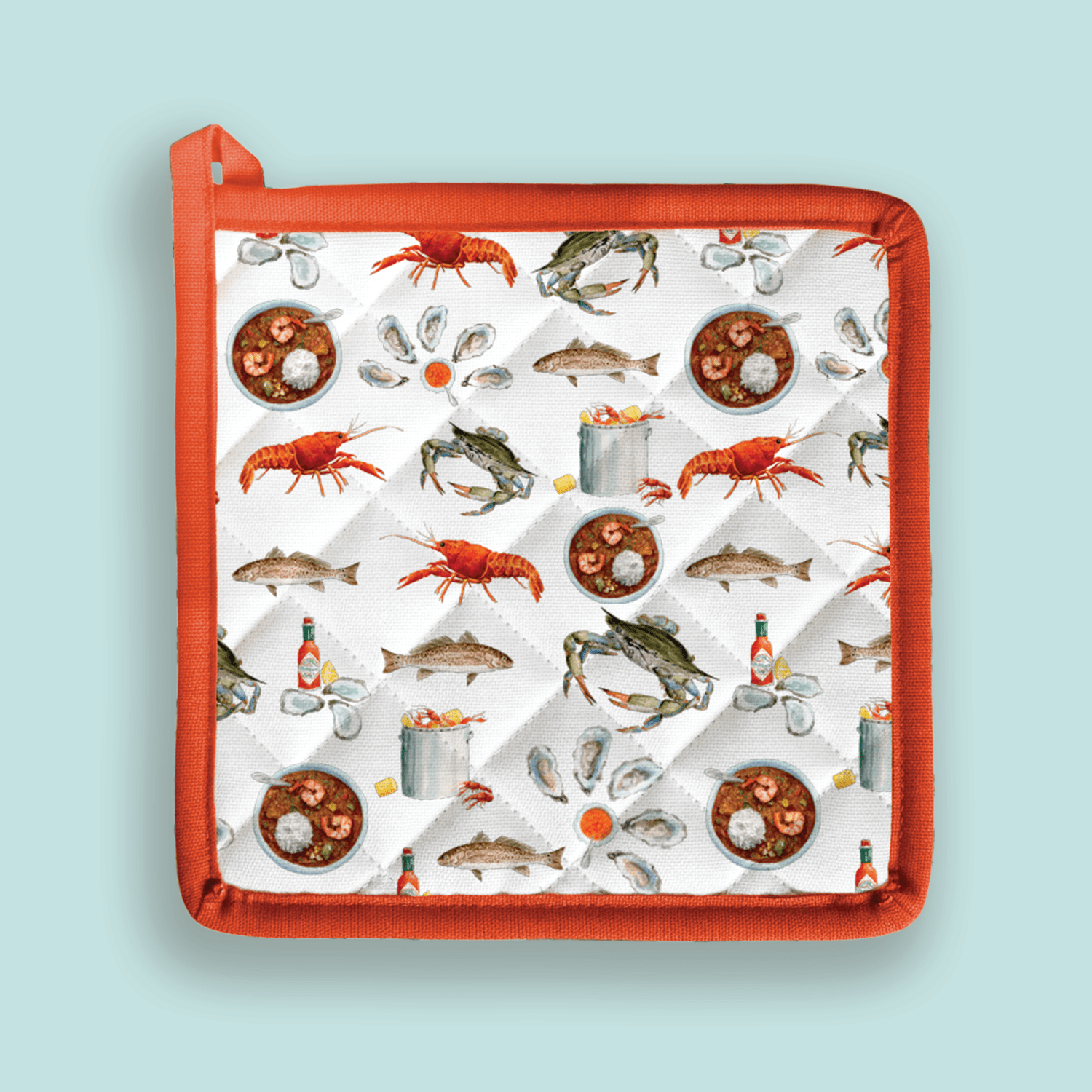 Pot Holder | Cajun Pot Holder La Vie Bien Pot Holder | Cajun