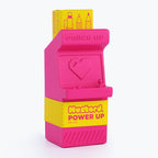 Power Up Retro Arcade Style Pen Pot | Pencil Cup in Hot Pink Desk Accessories La Vie Bien Power Up Retro Arcade Style Pen Pot | Pencil Cup in Hot Pink
