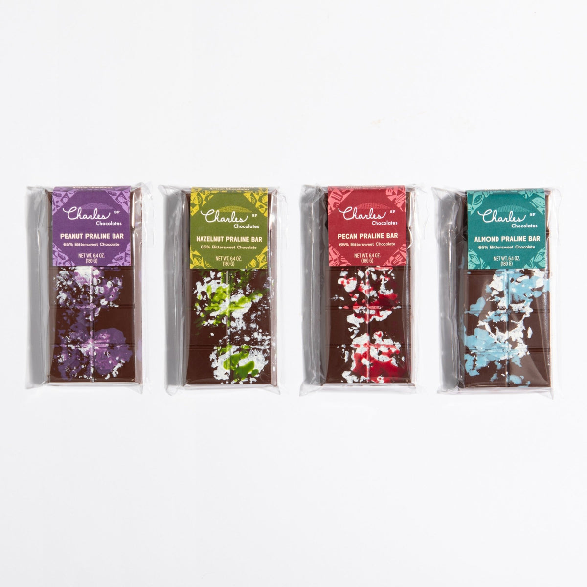 Praline Crunch Collection (4 bars) La Vie Bien Praline Crunch Collection (4 bars)