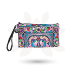 Prani Embroidered Hmong Wristlet - Thailand Bags La Vie Bien Prani Embroidered Hmong Wristlet - Thailand
