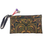 Prani Embroidered Hmong Wristlet - Thailand Bags La Vie Bien Prani Embroidered Hmong Wristlet - Thailand