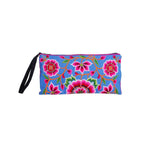 Prani Embroidered Hmong Wristlet - Thailand Bags La Vie Bien Prani Embroidered Hmong Wristlet - Thailand