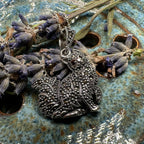 Precious Marcasite Cat Necklace in Sterling Silver Pendant La Vie Bien Precious Marcasite Cat Necklace in Sterling Silver