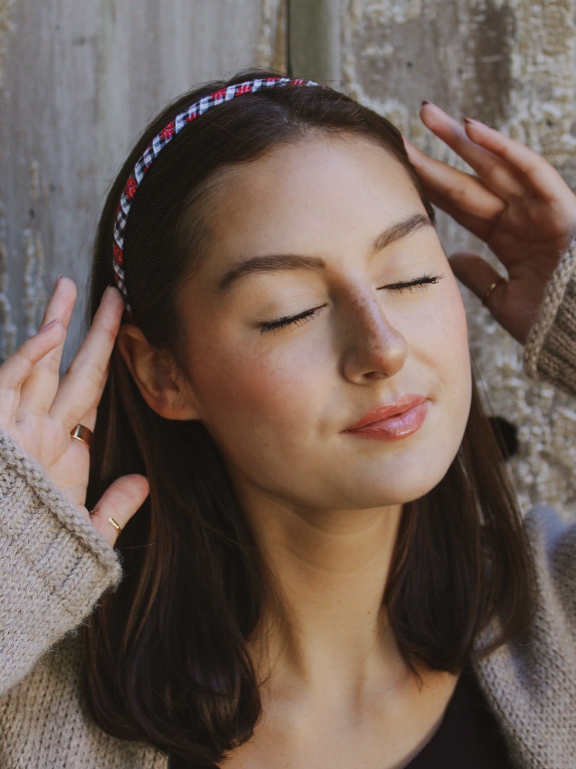 Prep's Cool Skinny Headband Headbands La Vie Bien Prep's Cool Skinny Headband