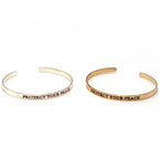 Preserve Quote Cuff by Fair Anita