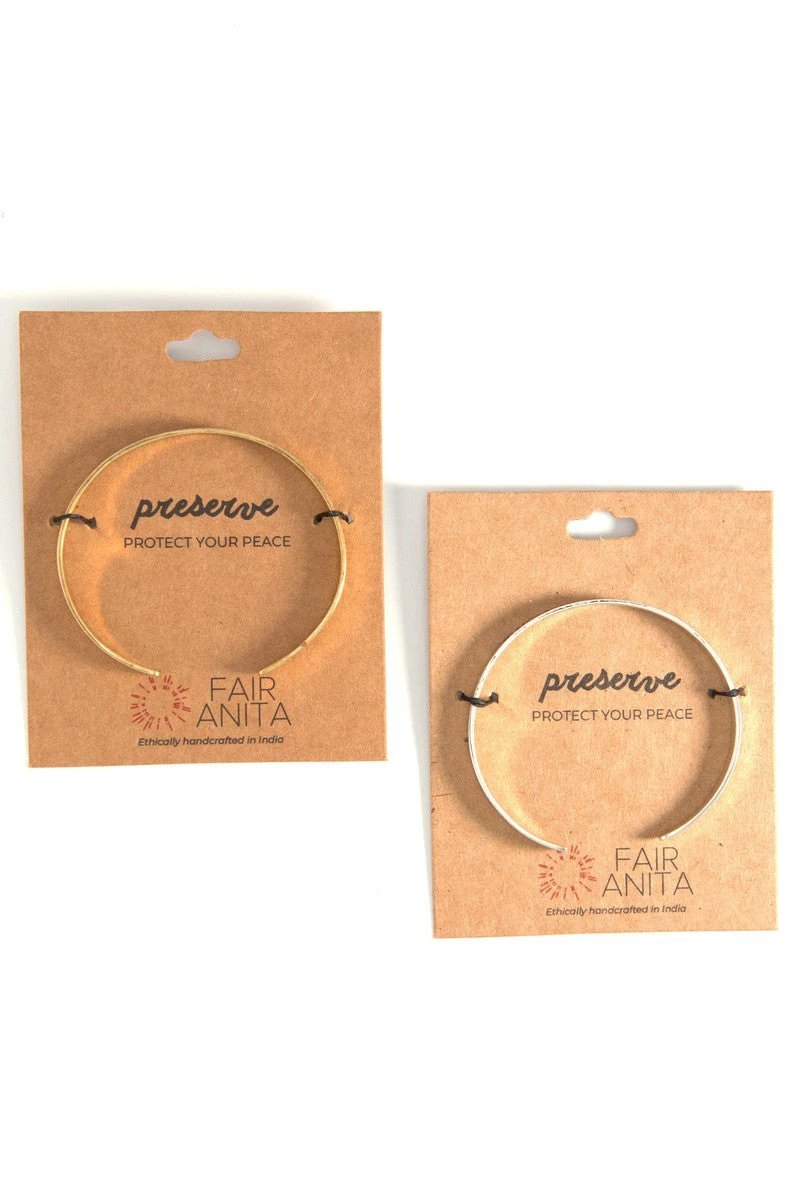 Preserve Quote Cuff by Fair Anita