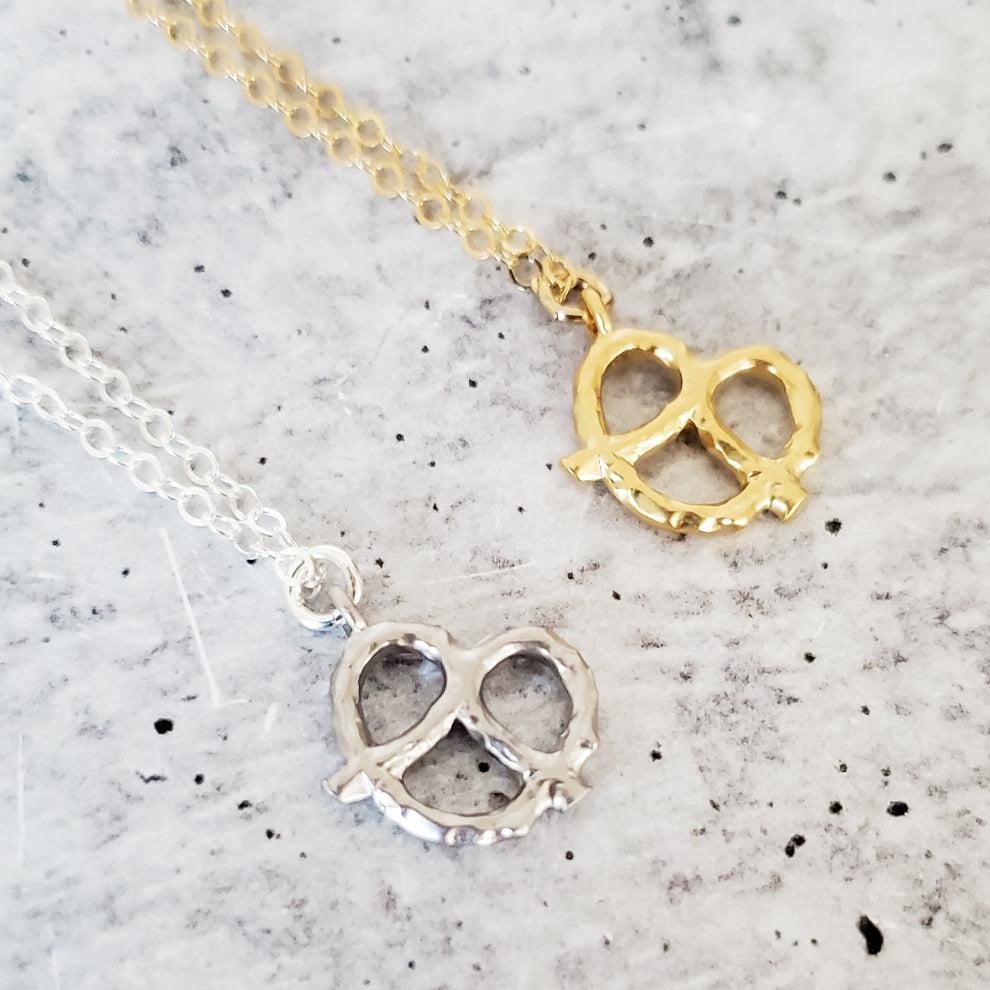 Pretzel Necklace - Ready to ship rts necklace La Vie Bien Pretzel Necklace - Ready to ship