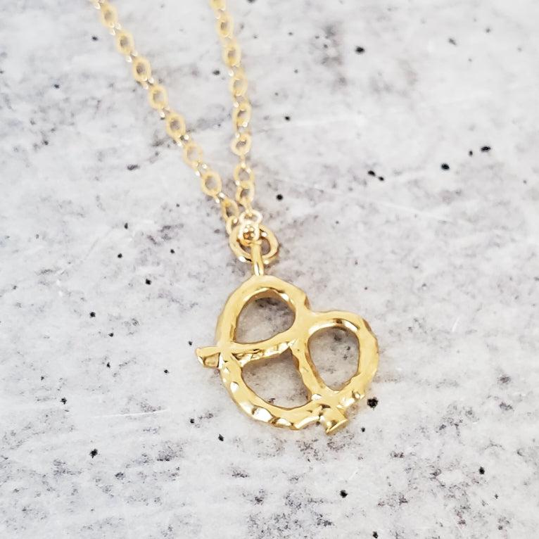 Pretzel Necklace - Ready to ship rts necklace La Vie Bien Pretzel Necklace - Ready to ship