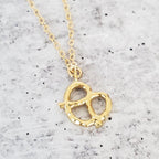 Pretzel Necklace - Ready to ship rts necklace La Vie Bien Pretzel Necklace - Ready to ship