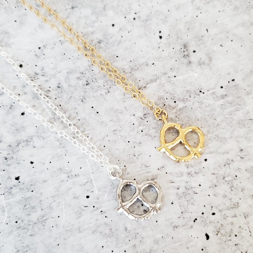 Pretzel Necklace - Ready to ship rts necklace La Vie Bien Pretzel Necklace - Ready to ship
