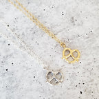 Pretzel Necklace - Ready to ship rts necklace La Vie Bien Pretzel Necklace - Ready to ship