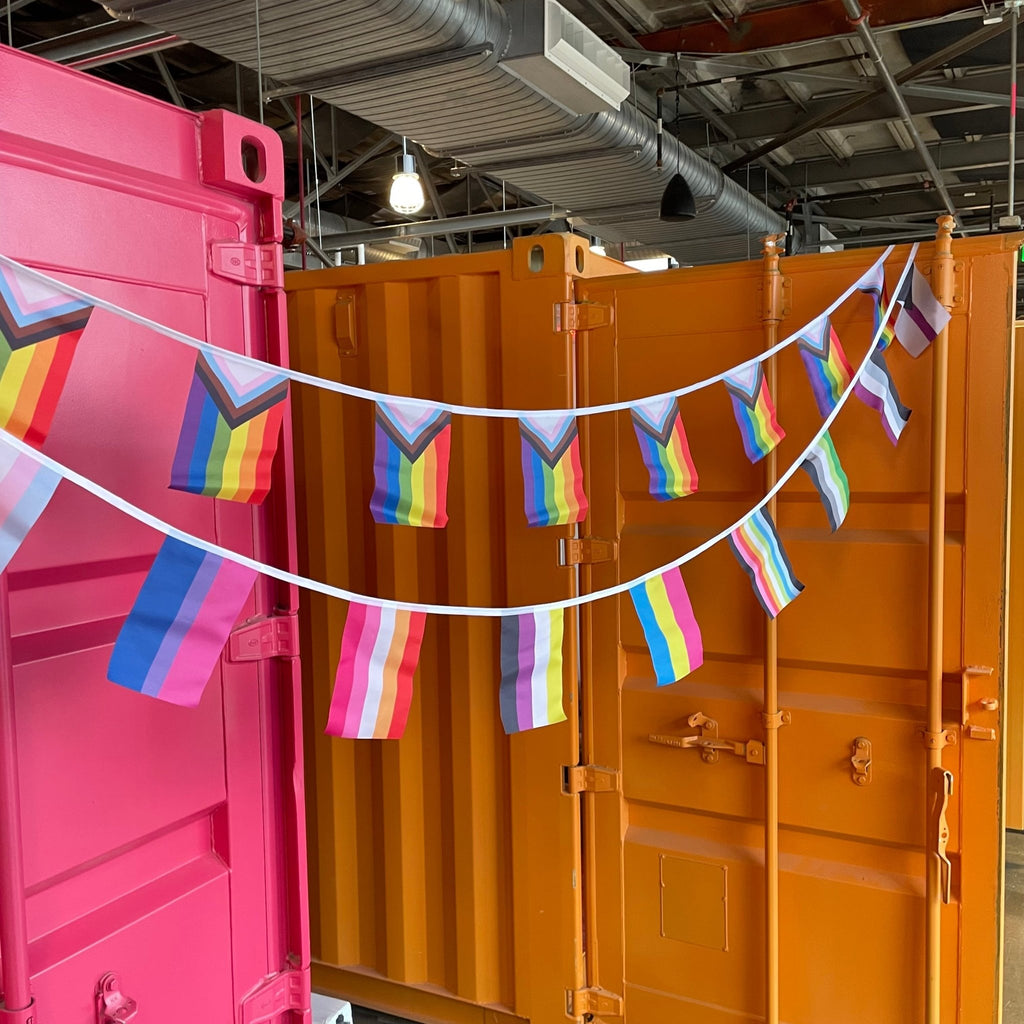 Pride Flag Party Mix Bunting Bunting La Vie Bien Pride Flag Party Mix Bunting