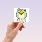 Pride Frog Sticker by RainBee Designs LLC