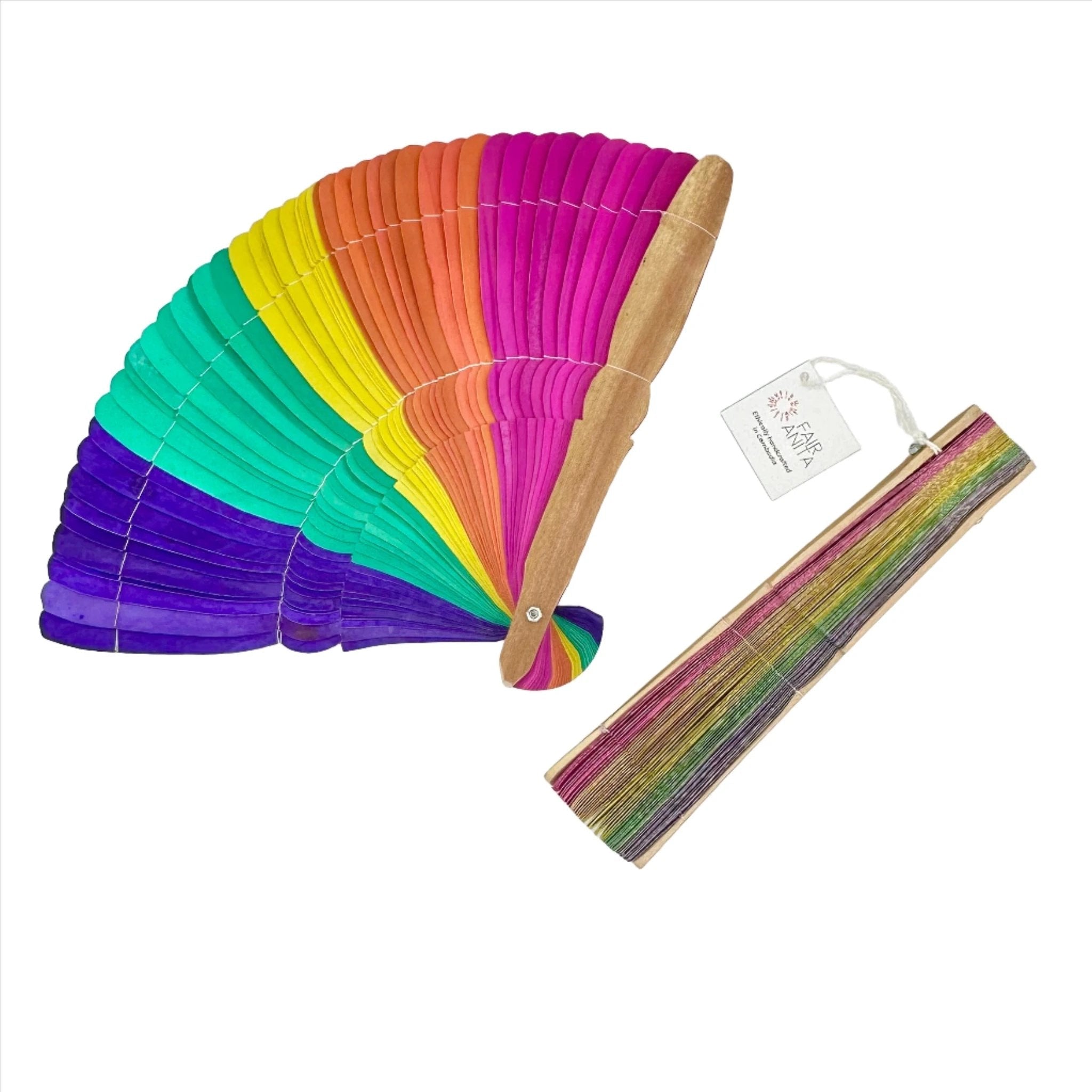 Pride Palm Fan by Fair Anita