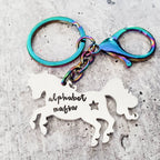 PRIDE Unicorn Keychain Key Chains La Vie Bien PRIDE Unicorn Keychain