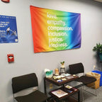 'Kindness Is' Pride Flag by Kind Cotton