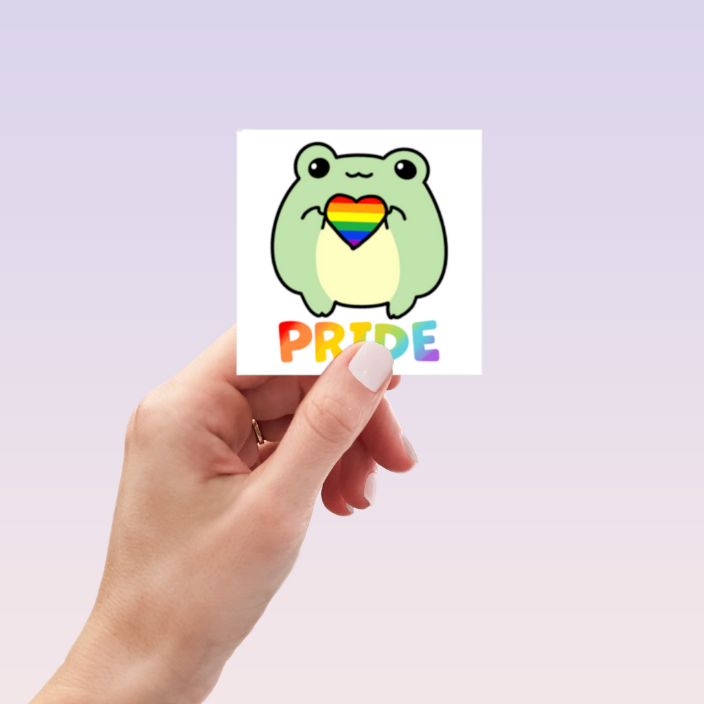 Pride Frog Sticker