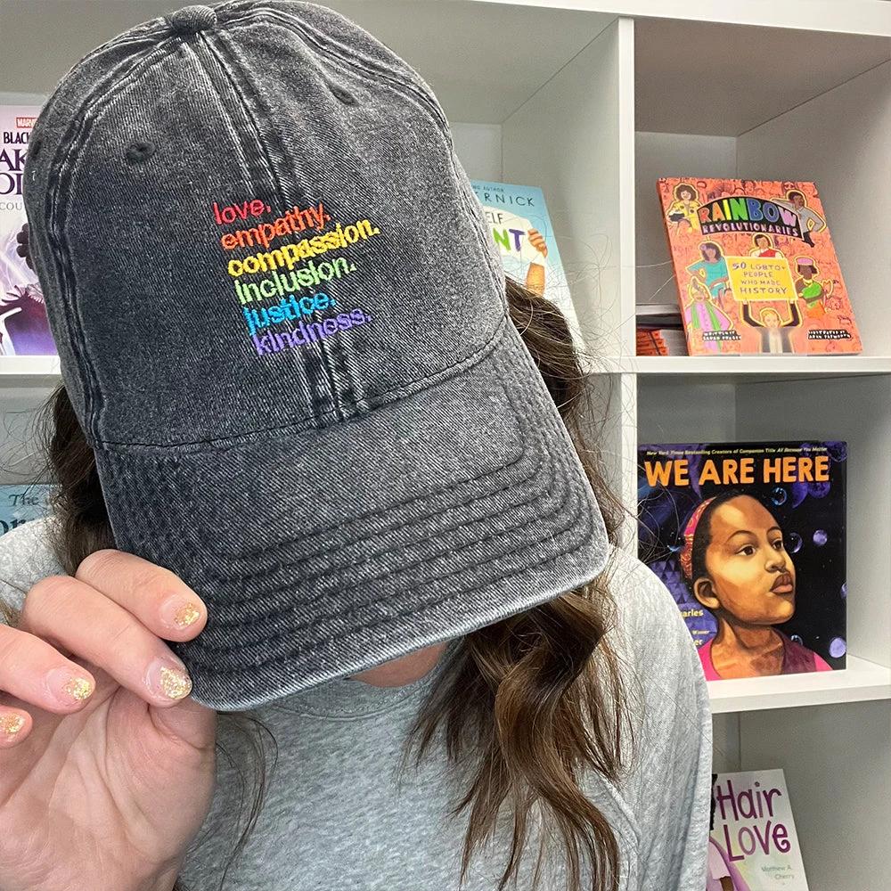 'Kindness Is' Pride Dad Hat by Kind Cotton
