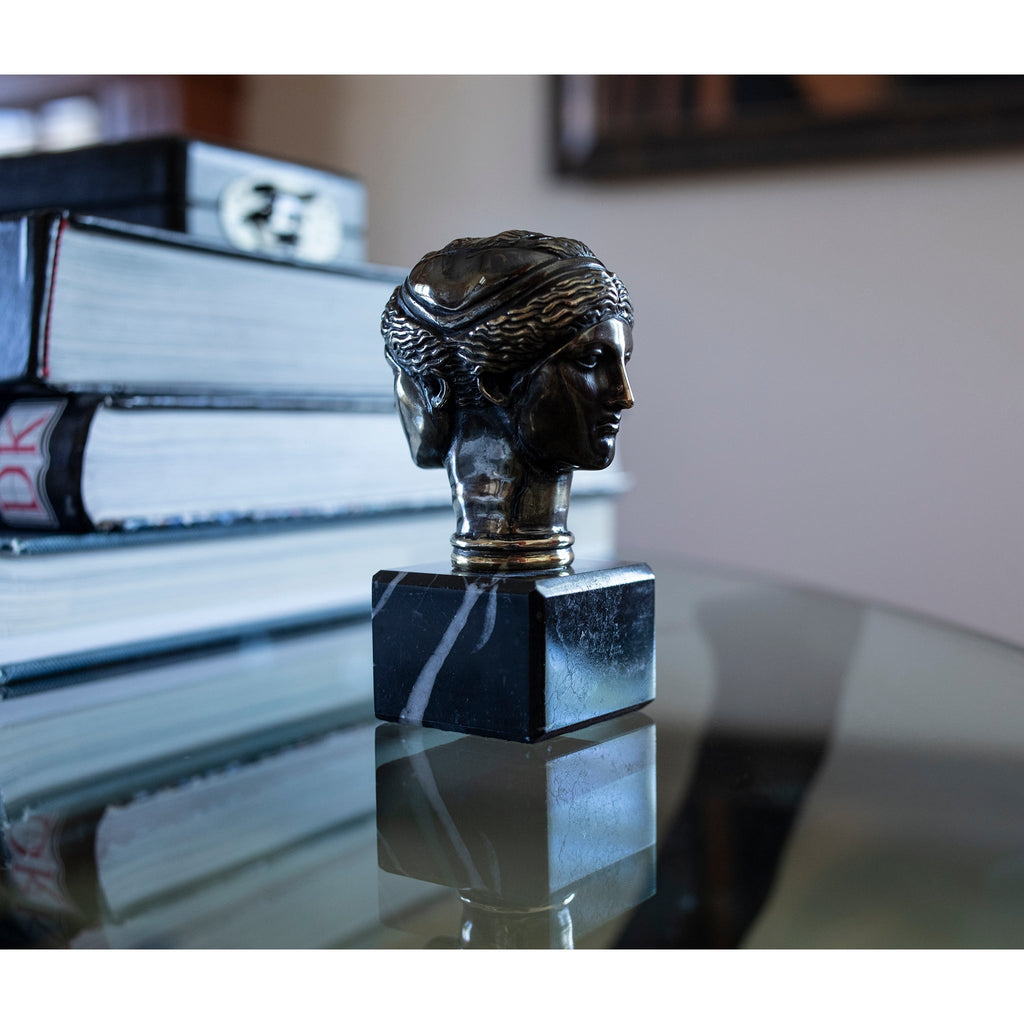Primaticcio Double Head Sculpture Reproduction GIFTS La Vie Bien Primaticcio Double Head Sculpture Reproduction