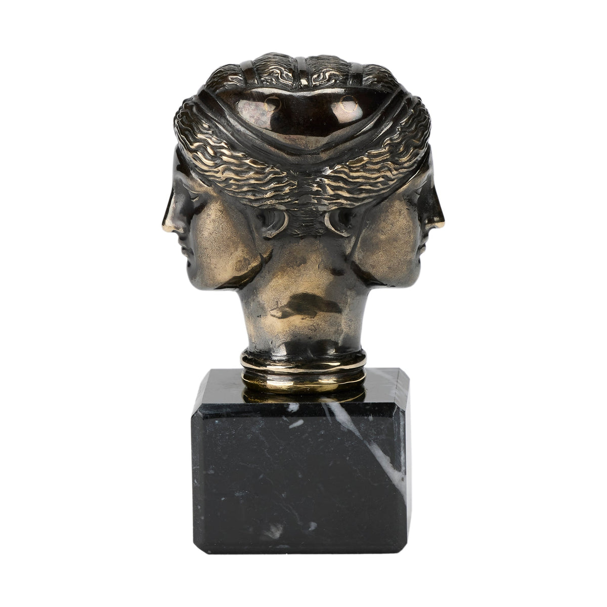 Primaticcio Double Head Sculpture Reproduction GIFTS La Vie Bien Primaticcio Double Head Sculpture Reproduction