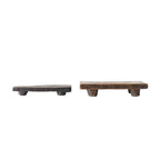 Primitive Wood Stackable Pedestal by White Cliff Studio