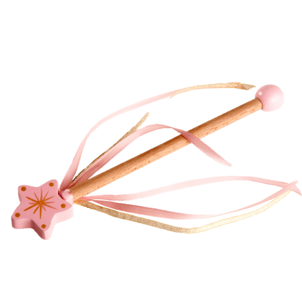Magic Princess Wand for kids, Painted Star Wand