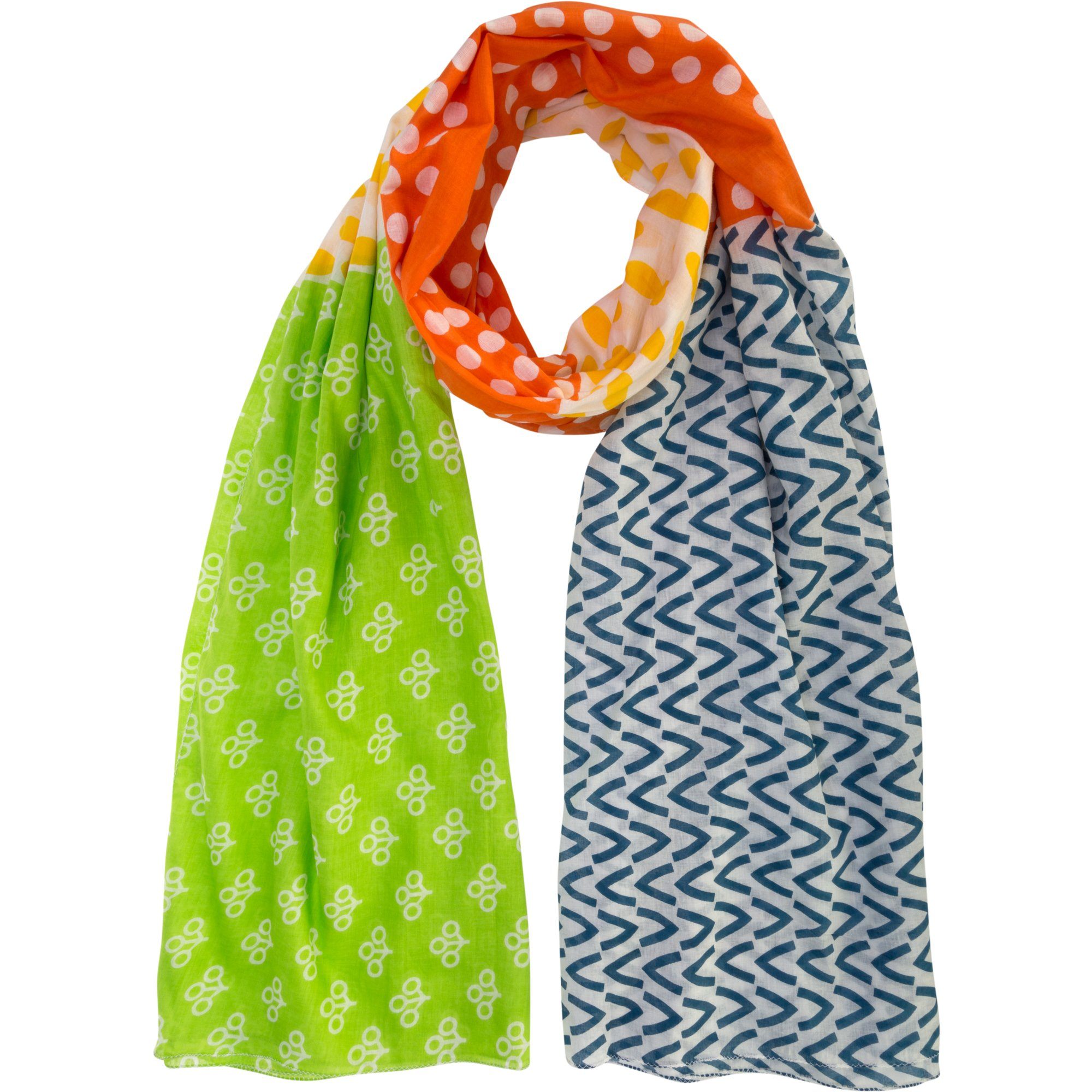 Print Mix Scarf Scarves & Bandanas La Vie Bien Print Mix Scarf