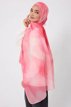 Printed Chiffon Hijab - Serene Touch La Vie Bien Printed Chiffon Hijab - Serene Touch