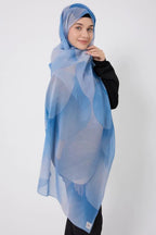 Printed Chiffon Hijab - Serene Touch La Vie Bien Printed Chiffon Hijab - Serene Touch