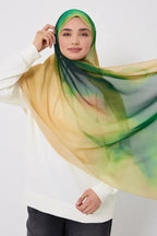 Printed Chiffon Hijab - Where I Begin La Vie Bien Printed Chiffon Hijab - Where I Begin