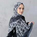 Printed Hijab Scarf(MH239)