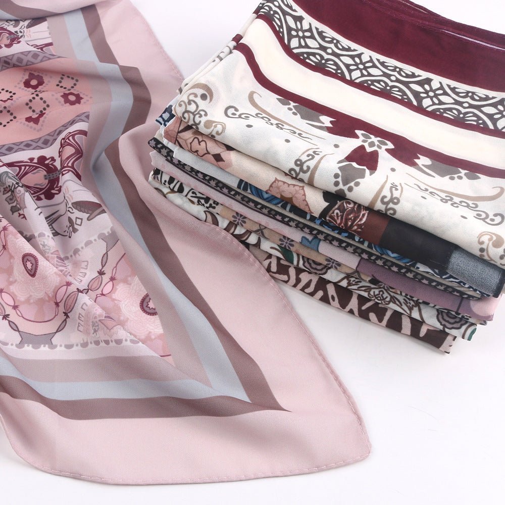 Printed Hijab Scarf(MH239) La Vie Bien Printed Hijab Scarf(MH239)
