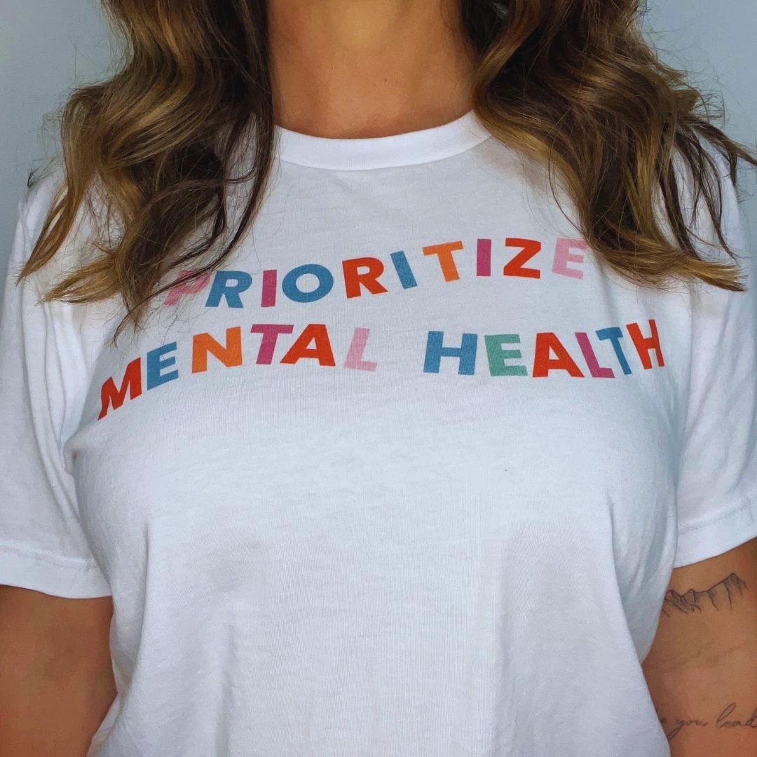Prioritize Mental Health Classic Tee by Kind Cotton
