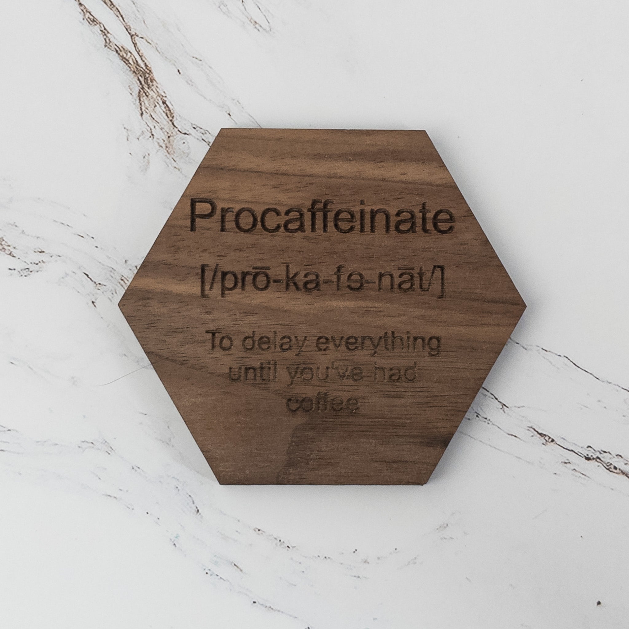 Procaffeinate Definition Coaster Coasters La Vie Bien Procaffeinate Definition Coaster