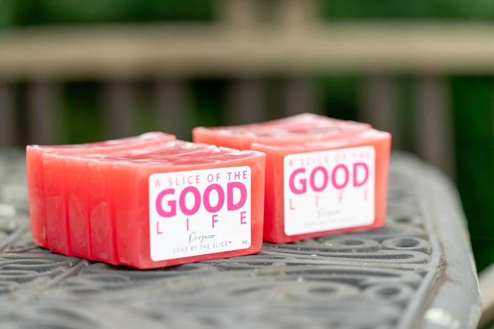 PROSECCO SOAP SLICE 5 oz. by Essential Journeys